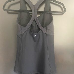 Lululemon Black Tank Top size 4
